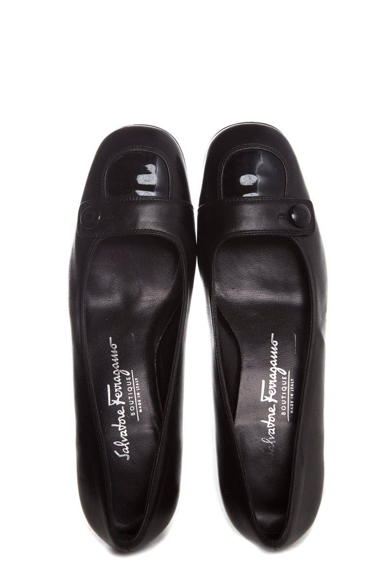 Ferragamo Black Pumps SZ 6