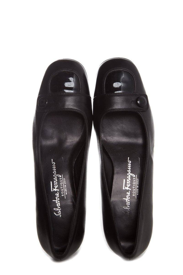 Ferragamo Black Pumps SZ 6