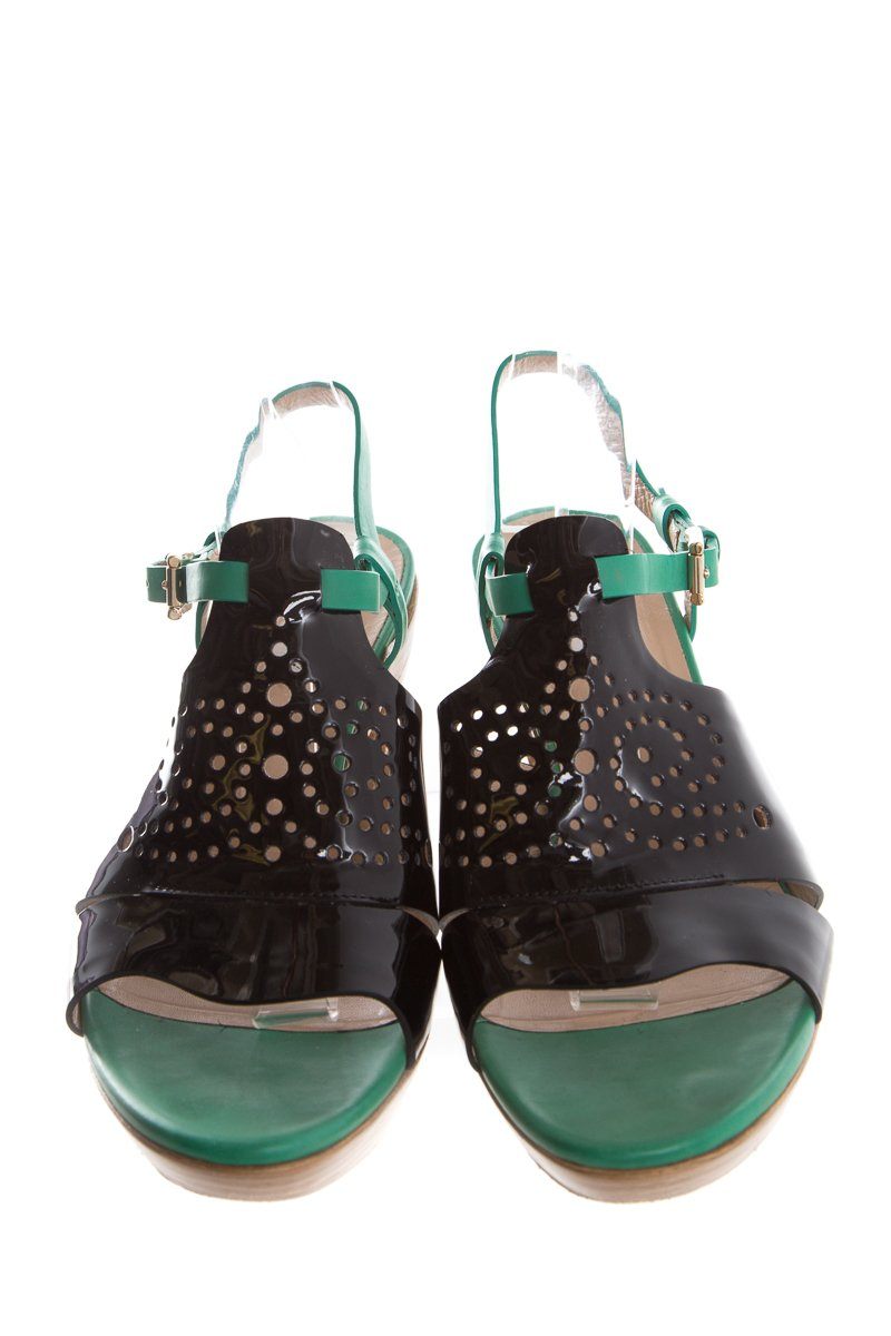 Fratelli Rossetti Black & Greeen Heels SZ 39