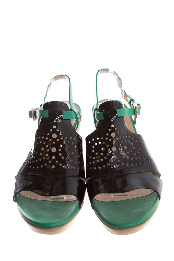 Fratelli Rossetti Black & Greeen Heels SZ 39