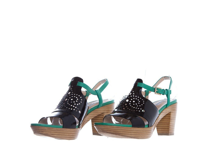 Fratelli Rossetti Black & Greeen Heels SZ 39