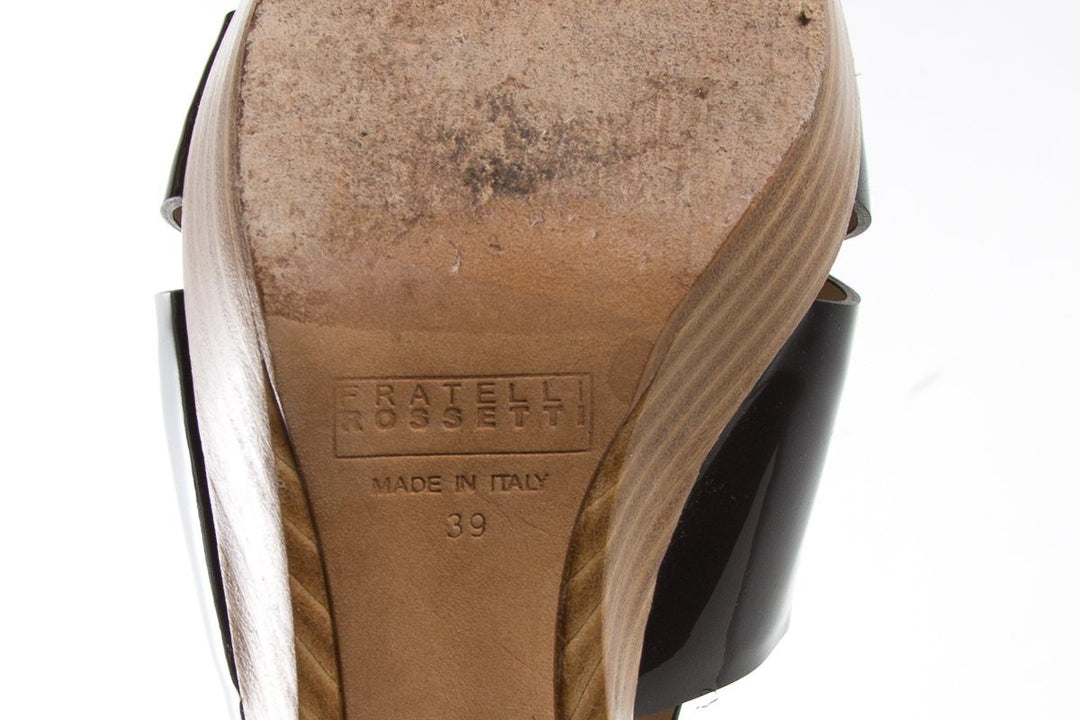 Fratelli Rossetti Black & Greeen Heels SZ 39
