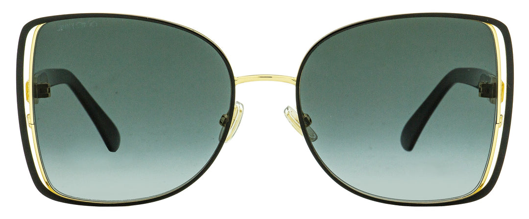 Jimmy Choo Butterfly Frieda Sunglasses 2M29O Black Gold 57mm