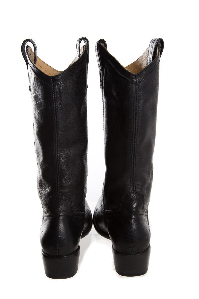 Frye Black Leather Boots SZ 9