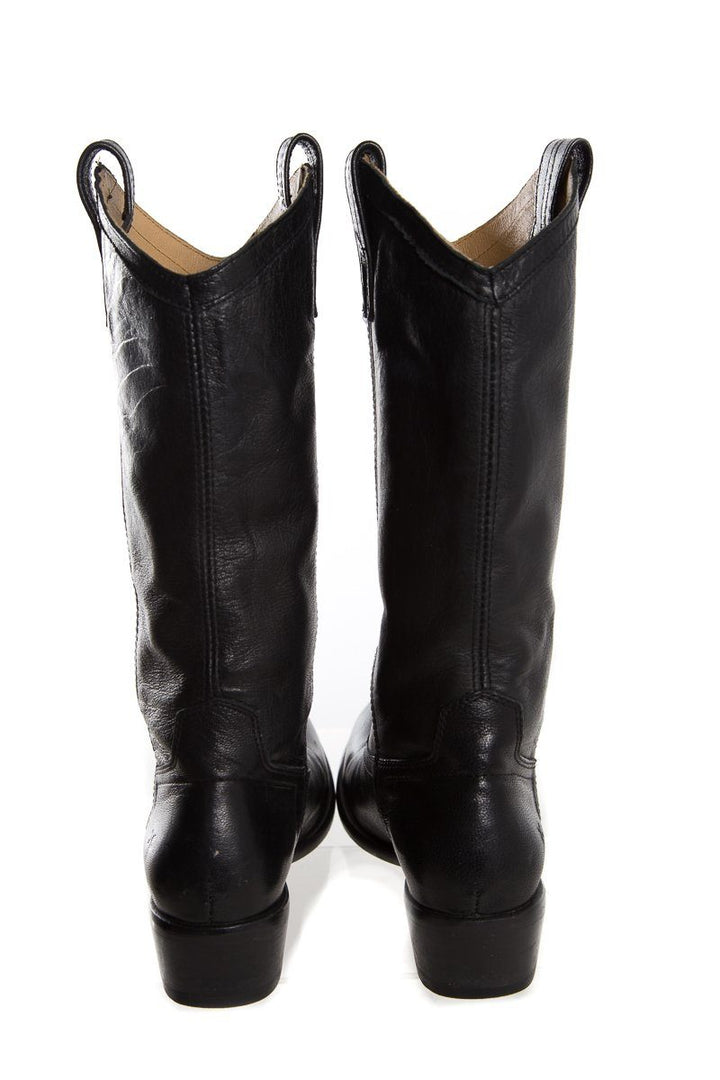 Frye Black Leather Boots SZ 9