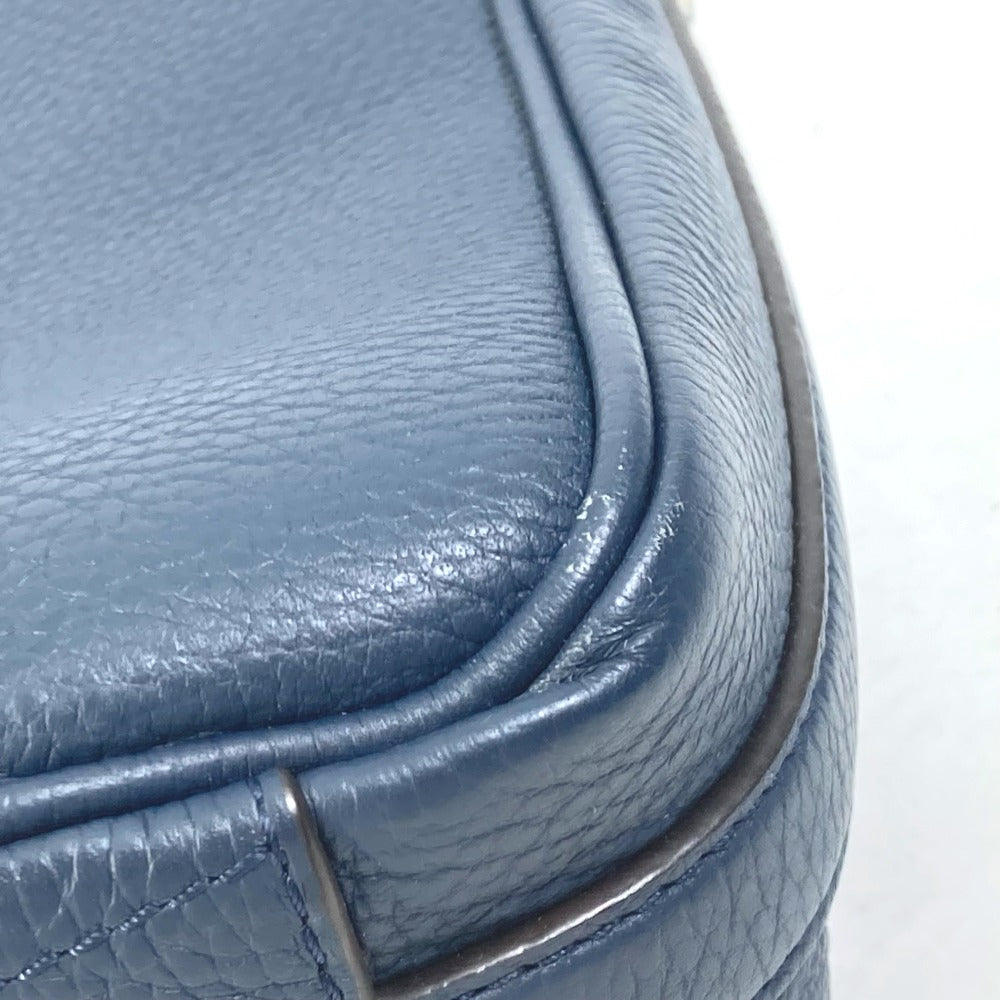 LOUIS VUITTON Business bag M54380 Taurillon Clemence Leather Navy 2WAY Shoulder Bag Handbag Crossbody Armand MM mens