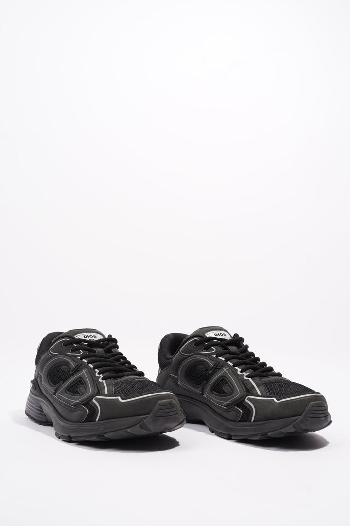Christian Dior B30 Black / Silver Mesh EU 43 UK 9