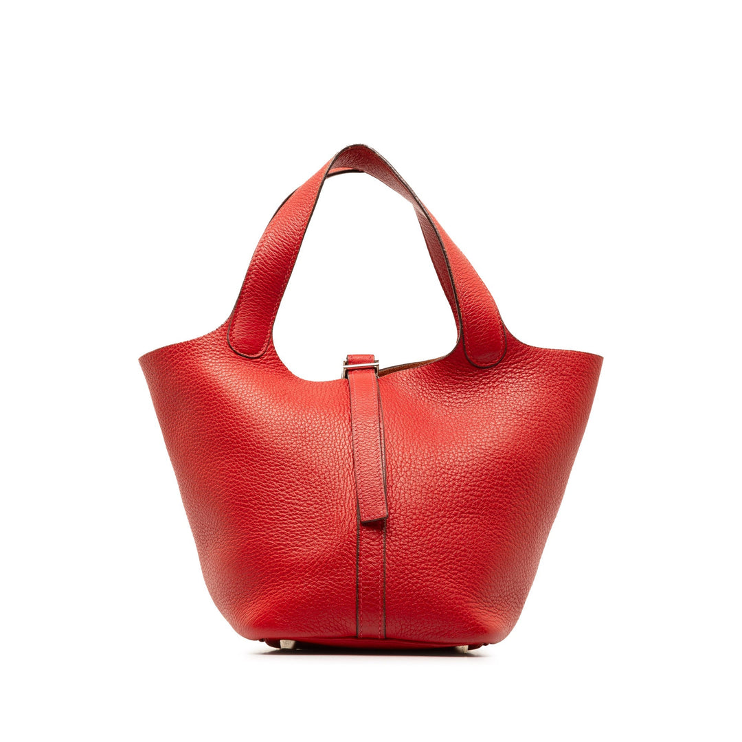 Hermes Clemence Picotin Lock 18 Handbag