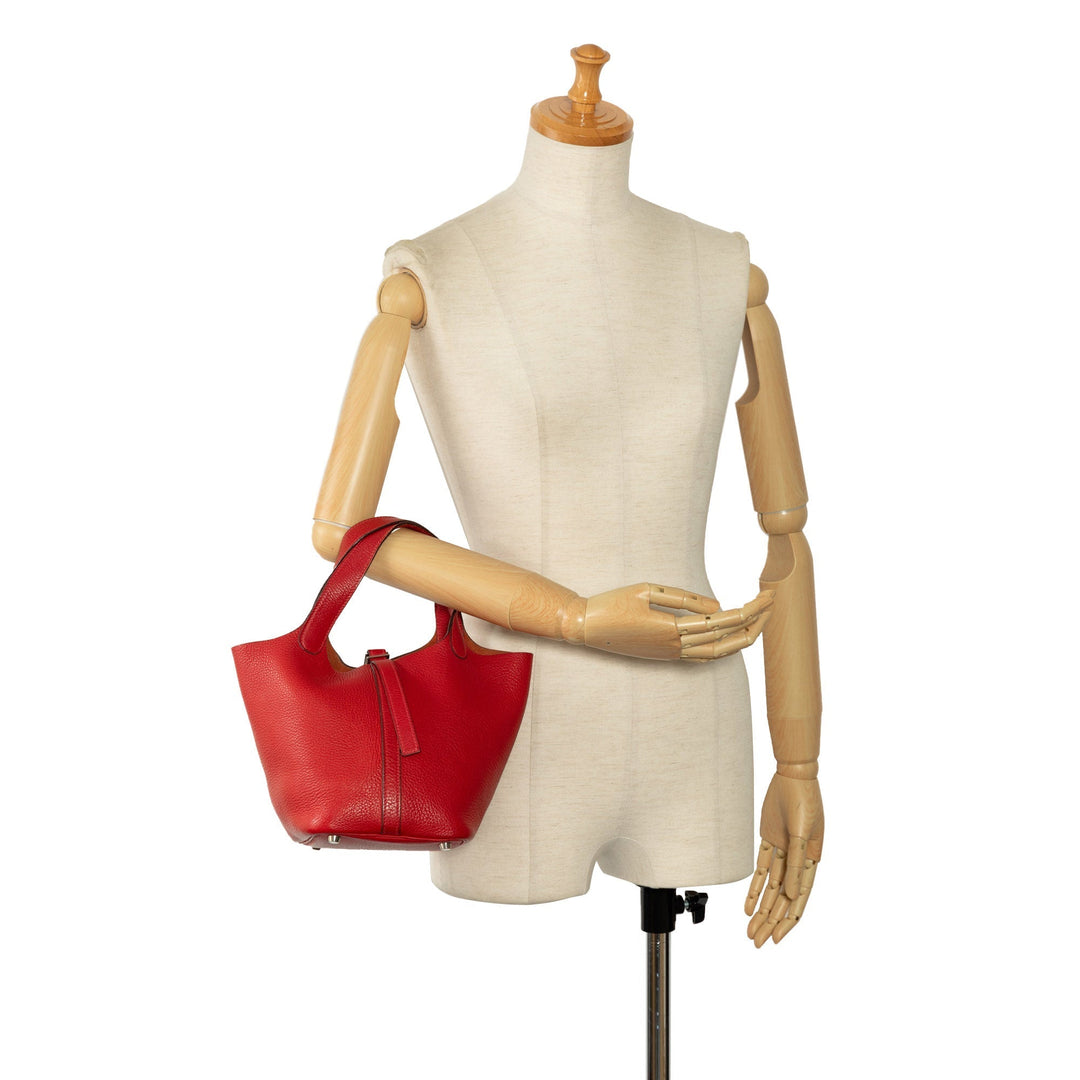 Top quality Hermes Clemence Picotin Lock 18 Handbag