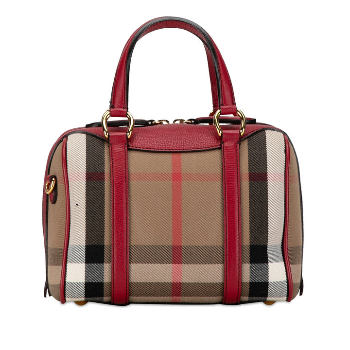 BURBERRY House Check Alchester Satchel