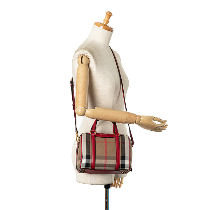 BURBERRY House Check Alchester Satchel