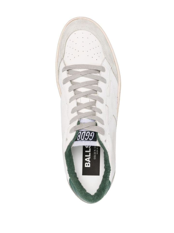BALL STAR LEATHER SNEAKERS