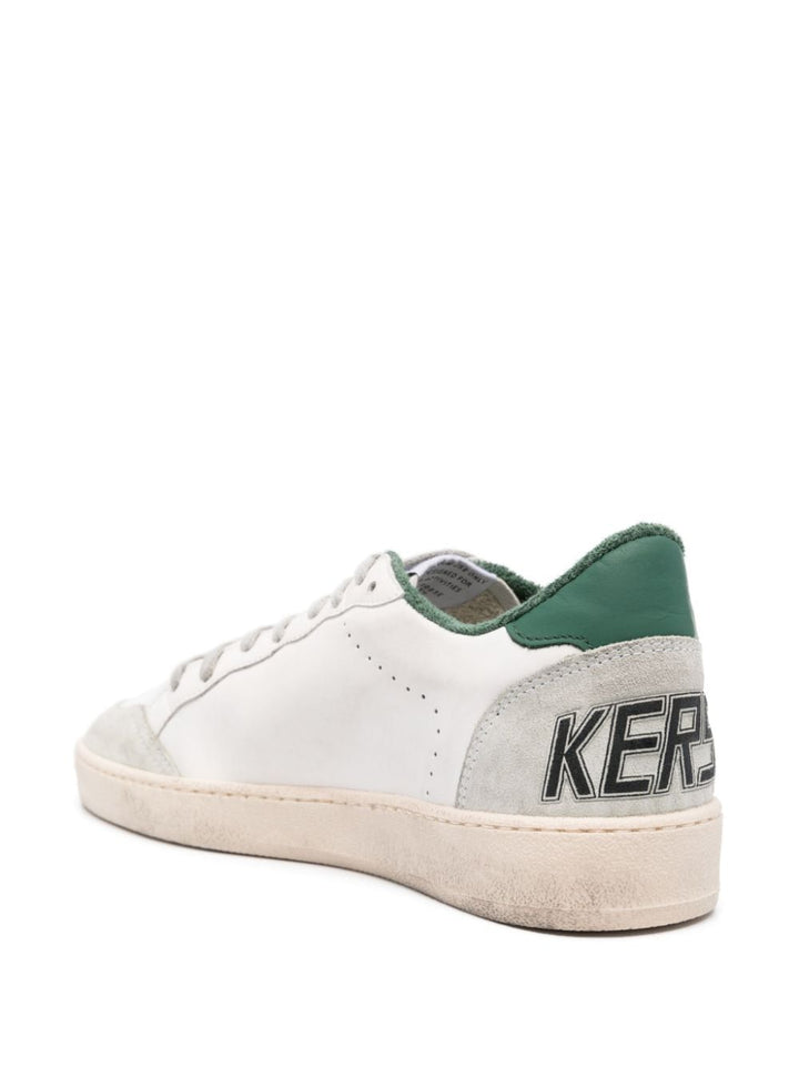BALL STAR LEATHER SNEAKERS