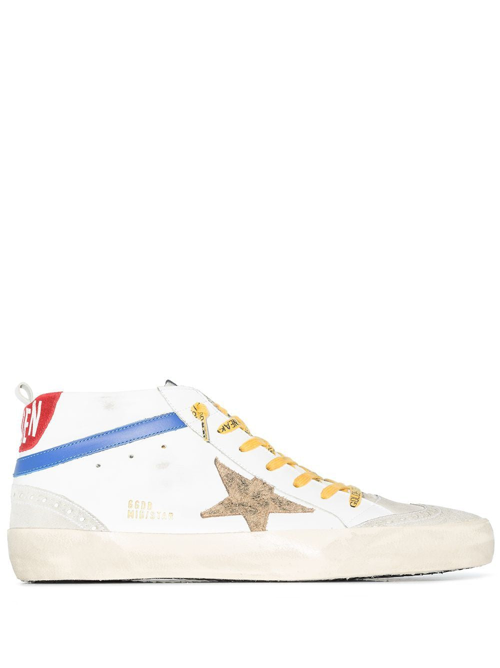 MID STAR LEATHER UPPER AND WAVE LEO