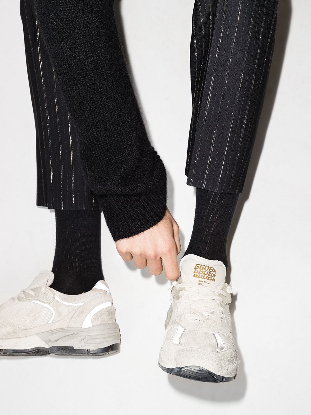 RUNNING DAD LEATHER SNEAKERS