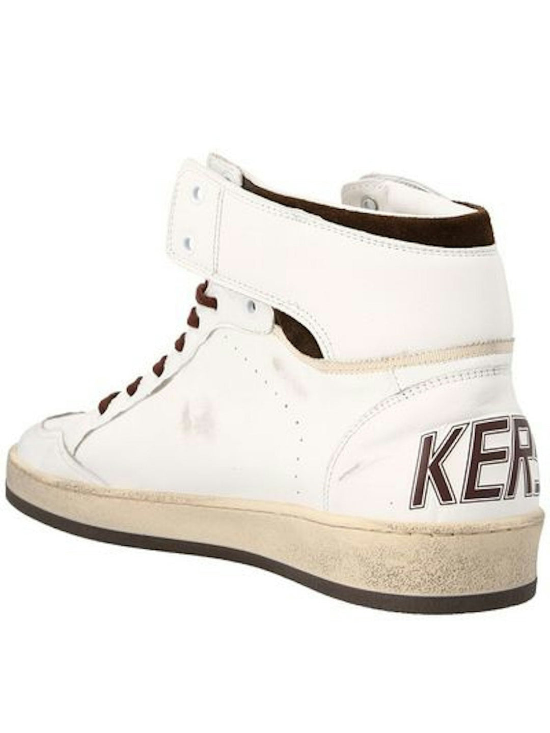 HIGH SKY-STAR WHITE/BEIGE/CHOCOLATE TRAINER
