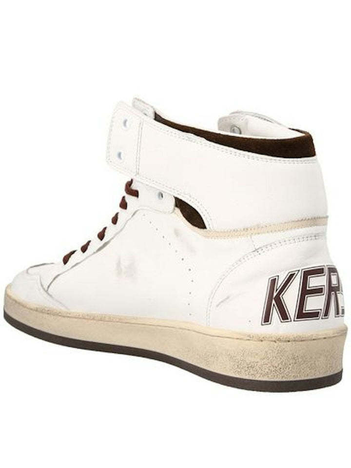 HIGH SKY-STAR WHITE/BEIGE/CHOCOLATE TRAINER