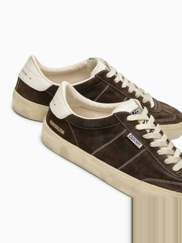 SOUL STAR DARK BROWN/MILK WHITE SNEAKER