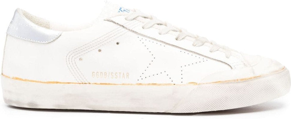 GOLDEN GOOSE SUPER-STAR LEATHER SNEAKERS