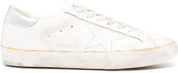 GOLDEN GOOSE SUPER-STAR LEATHER SNEAKERS