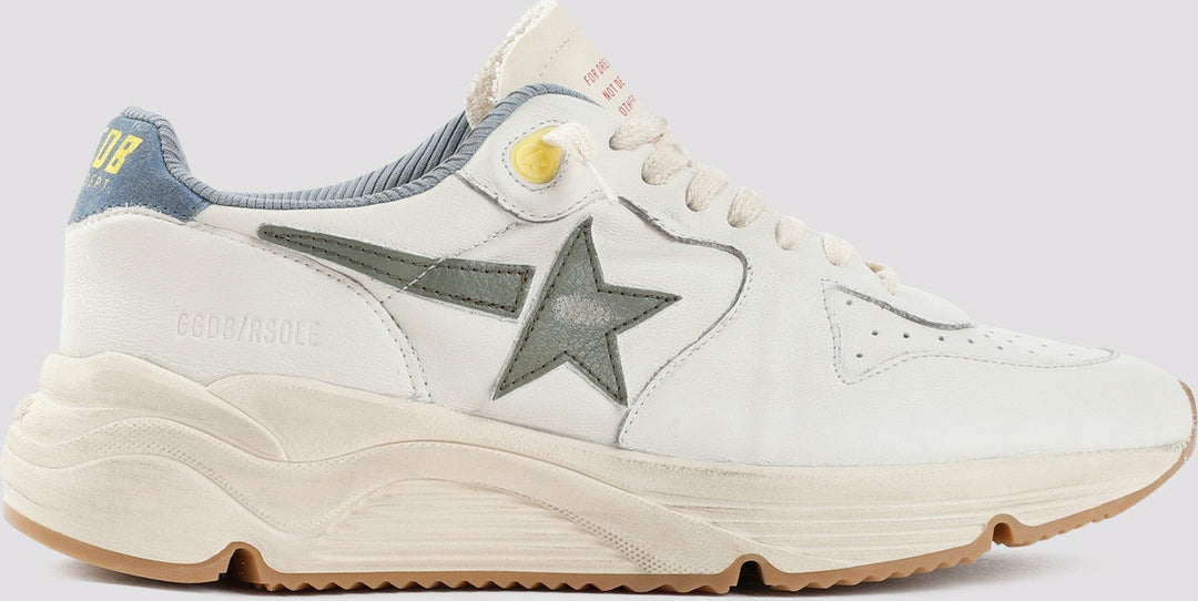 RUNNING SOLE WHITE/GREEN/POWDER TRAINER