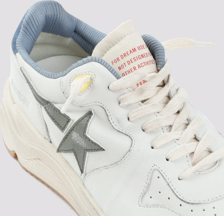 RUNNING SOLE WHITE/GREEN/POWDER TRAINER