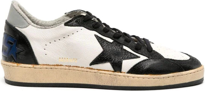GOLDEN GOOSE BALL STAR LEATHER SNEAKERS