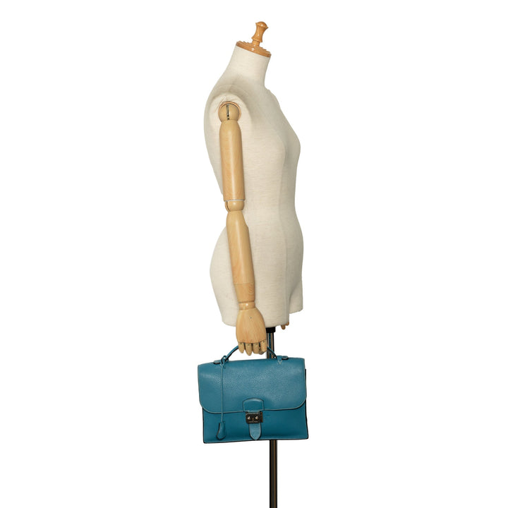 Top quality Hermes Clemence Sac a Depeches 27 Business Bag
