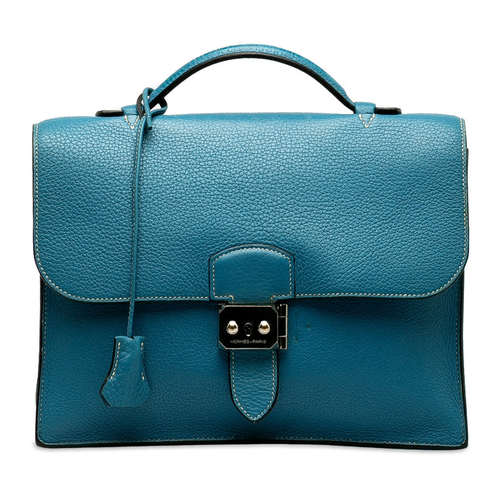 Top quality Hermes Clemence Sac a Depeches 27 Business Bag
