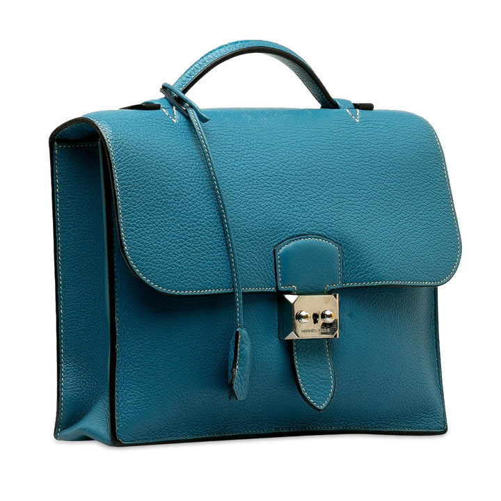 Top quality Hermes Clemence Sac a Depeches 27 Business Bag