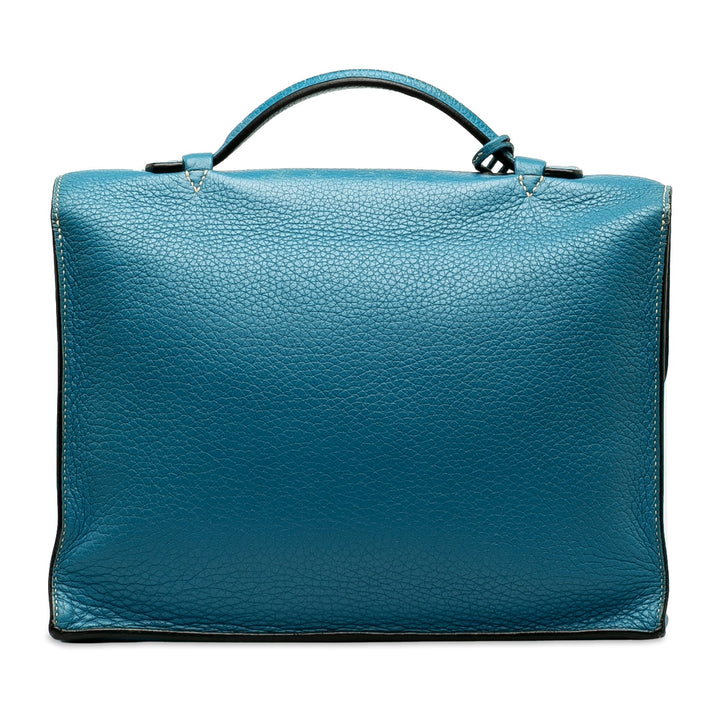 Top quality Hermes Clemence Sac a Depeches 27 Business Bag