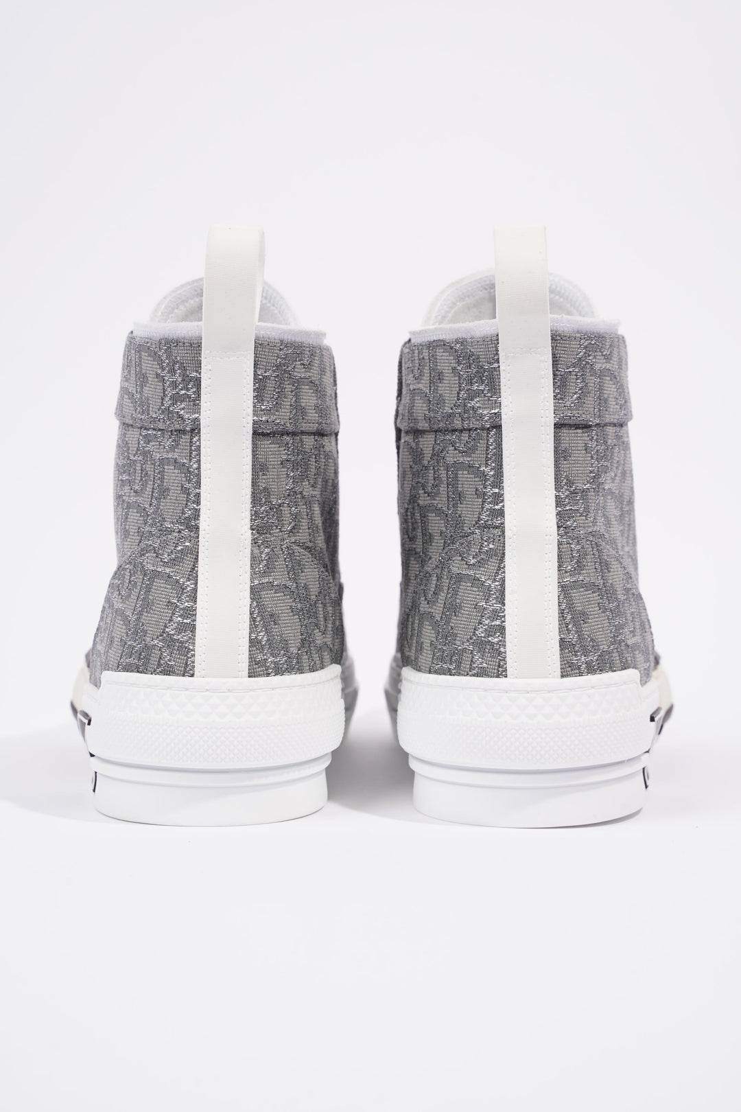 Christian Dior B23 Hightops Grey Oblique / White Canvas EU 43 UK 9