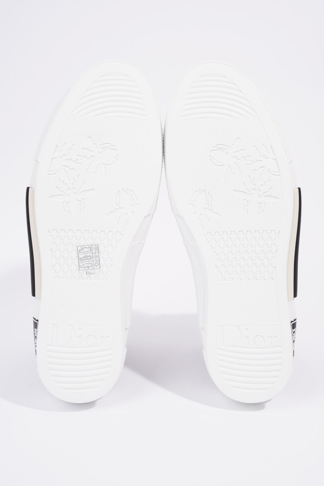 Christian Dior B23 Hightops Grey Oblique / White Canvas EU 43 UK 9