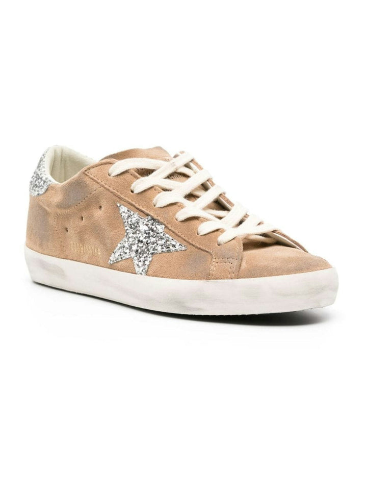 SUPER STAR SUEDE UPPER GLITTER STAR