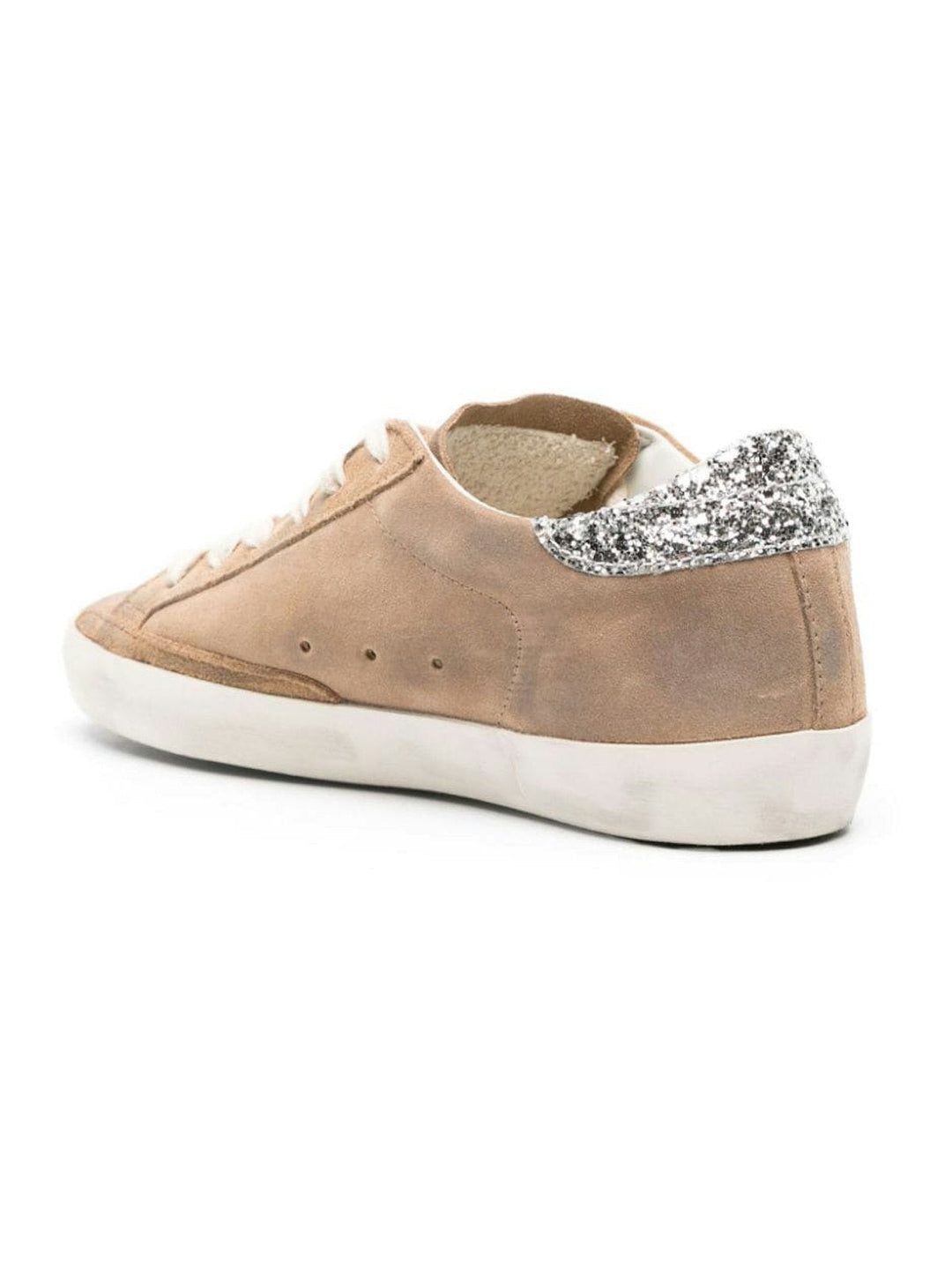 SUPER STAR SUEDE UPPER GLITTER STAR