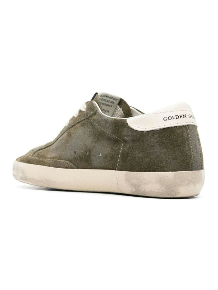 SUPER STAR SUEDE UPPER GLITTER STAR