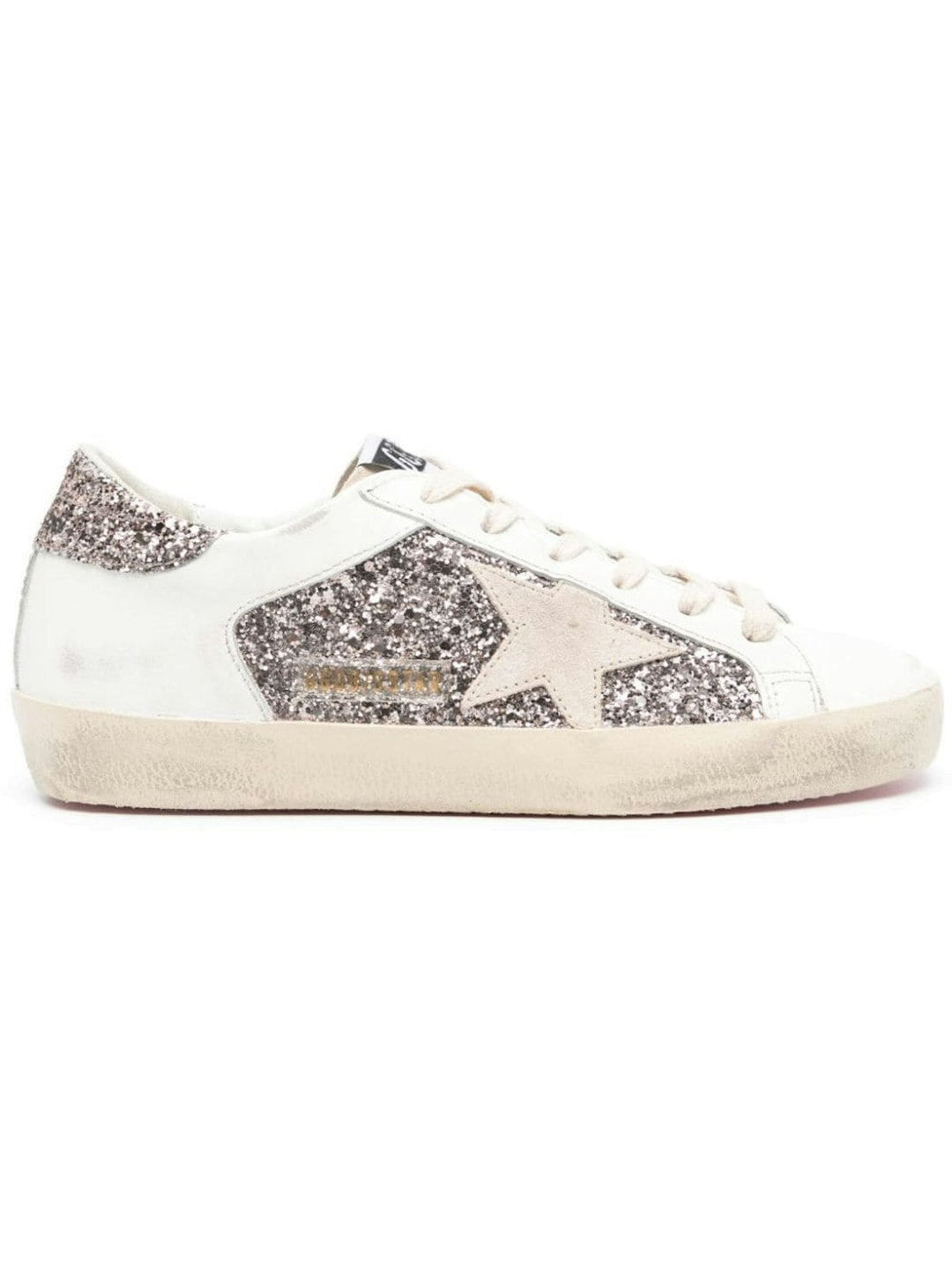 SUPER-STAR GLITTER AND LEATHER UPPE