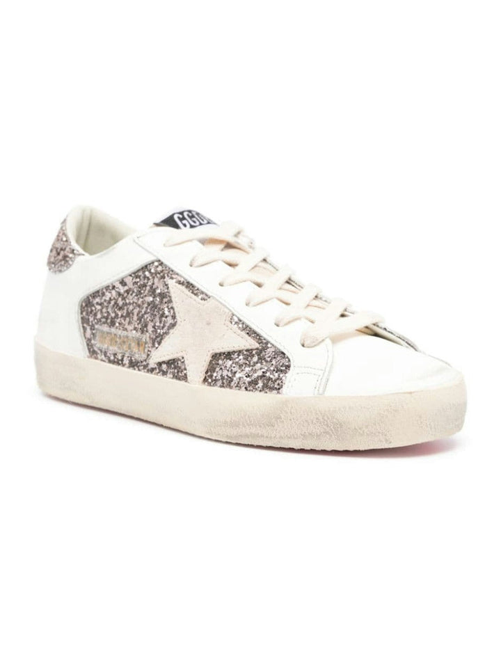 SUPER-STAR GLITTER AND LEATHER UPPE