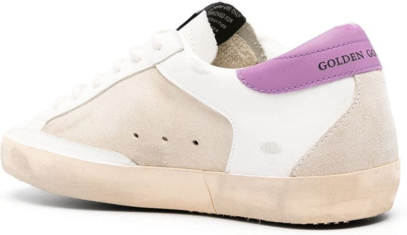 DISTRESSED CALF LEATHER SUPERSTARS.