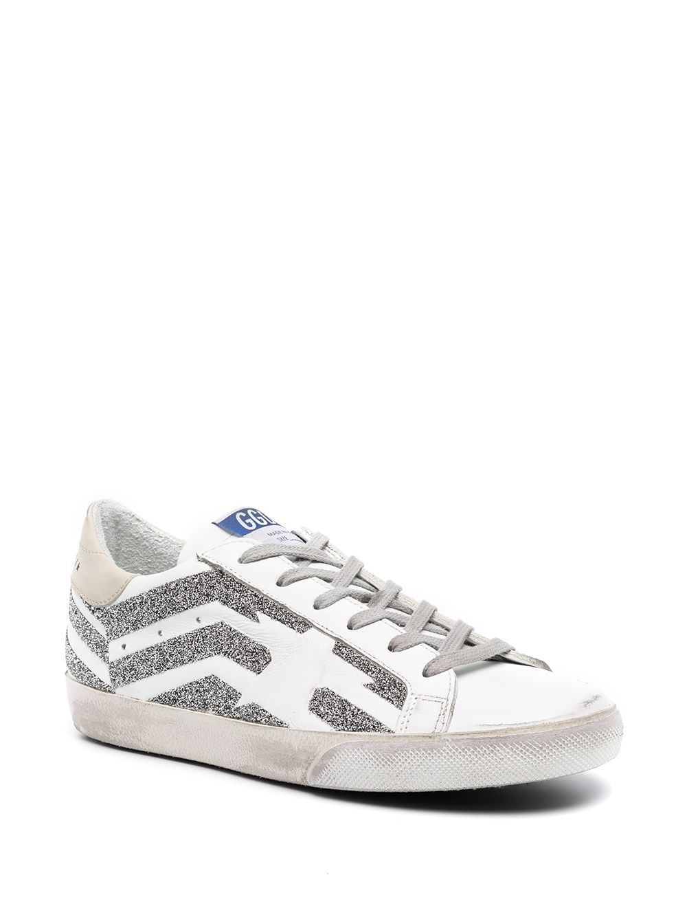 SUPER-STAR LEATHER UPPER WITH CRYST