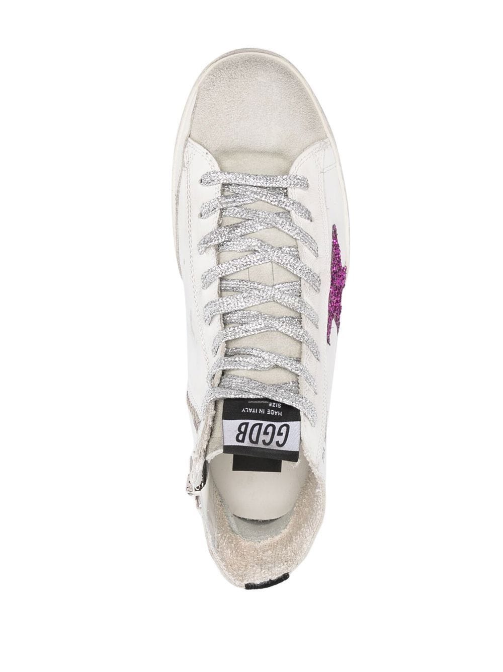 FRANCY LEATHER UPPER SUEDE TOE AND