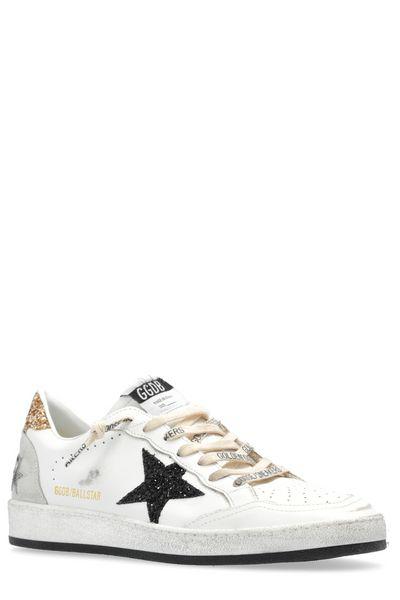 SNEAKERS BALL STAR WITHE/ BLACK WITH GLITTER