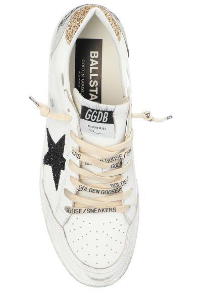 SNEAKERS BALL STAR WITHE/ BLACK WITH GLITTER