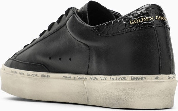 LOW HI STAR BLACK TRAINER WITH PLATFORM