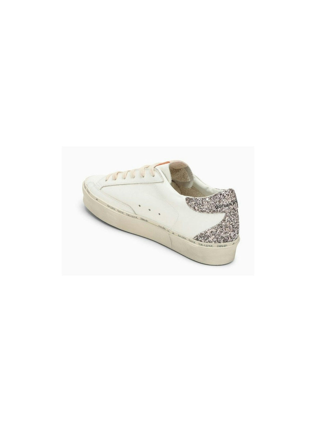 HI-STAR WHITE/PINK/GLITTER SNEAKER