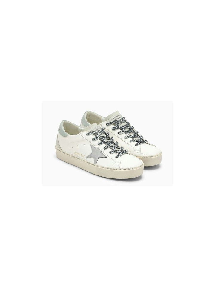 LOW HI STAR WHITE SNEAKERS WITH PLATFORM