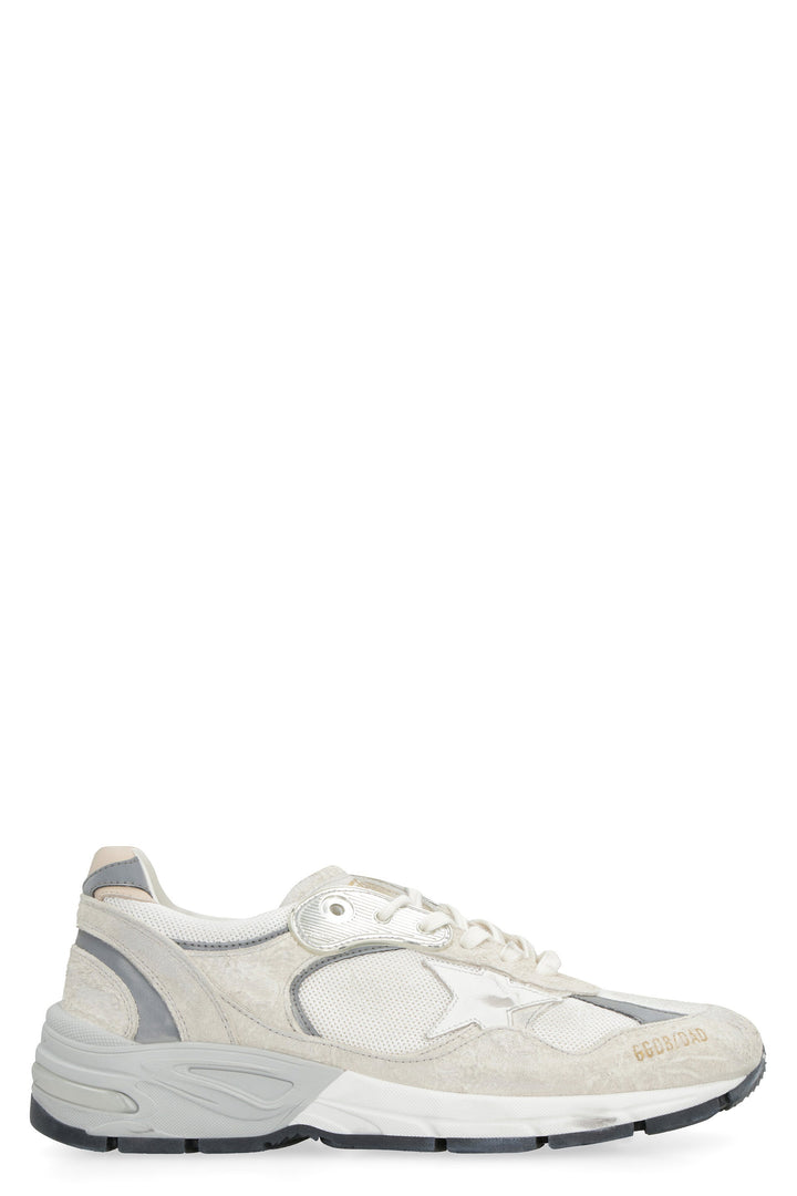 DAD-STAR DISTRESSED WHITE/GREY SNEAKERS
