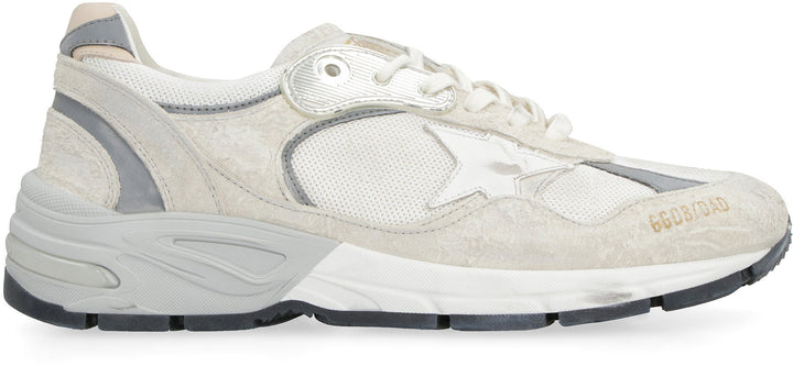 DAD-STAR DISTRESSED WHITE/GREY SNEAKERS