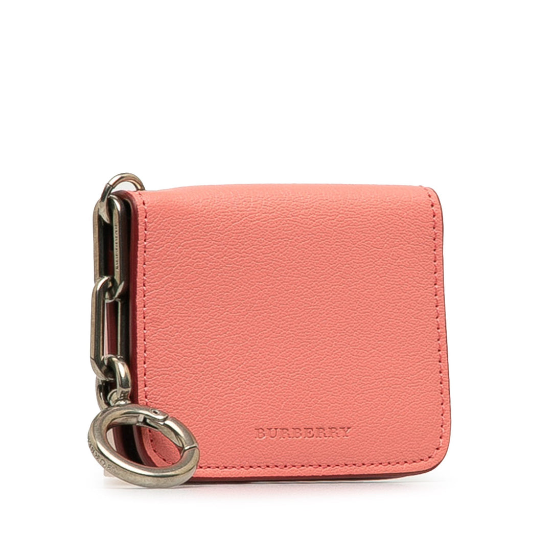 BURBERRY Leather Card Holder