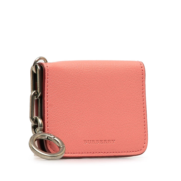 BURBERRY Leather Card Holder